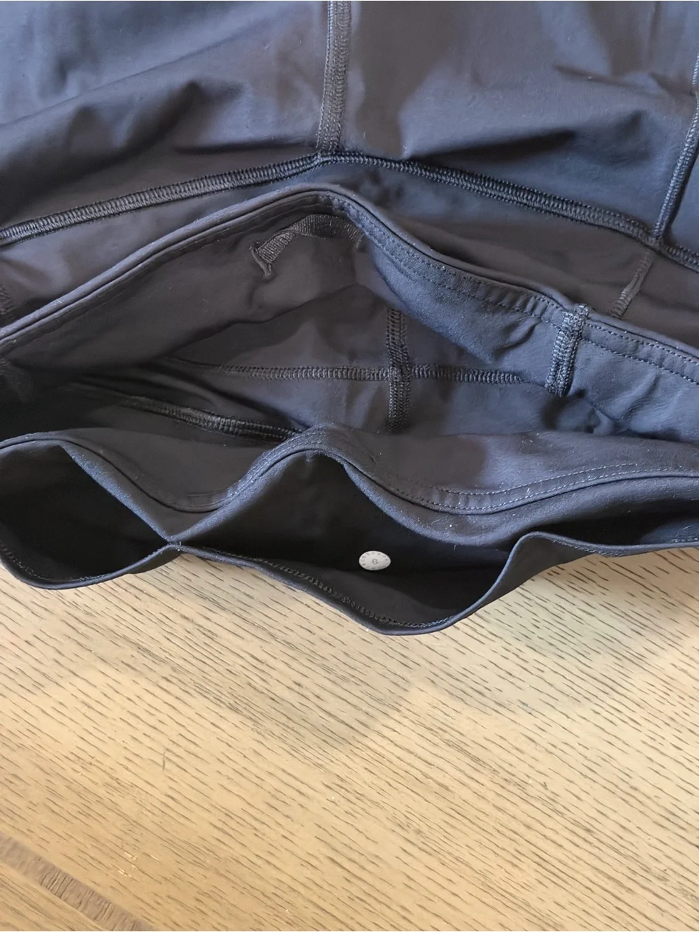 lululemon athletica Black High-Rise Leggings with Side Pockets